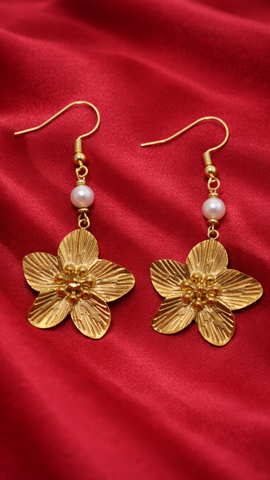 Boucle d’oreille Bloom Pearl